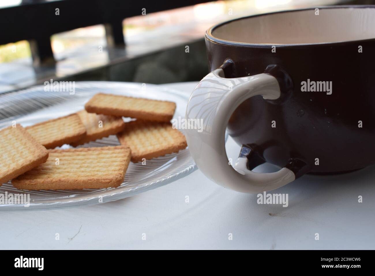 Snacks & Coffee Stock Photo Alamy