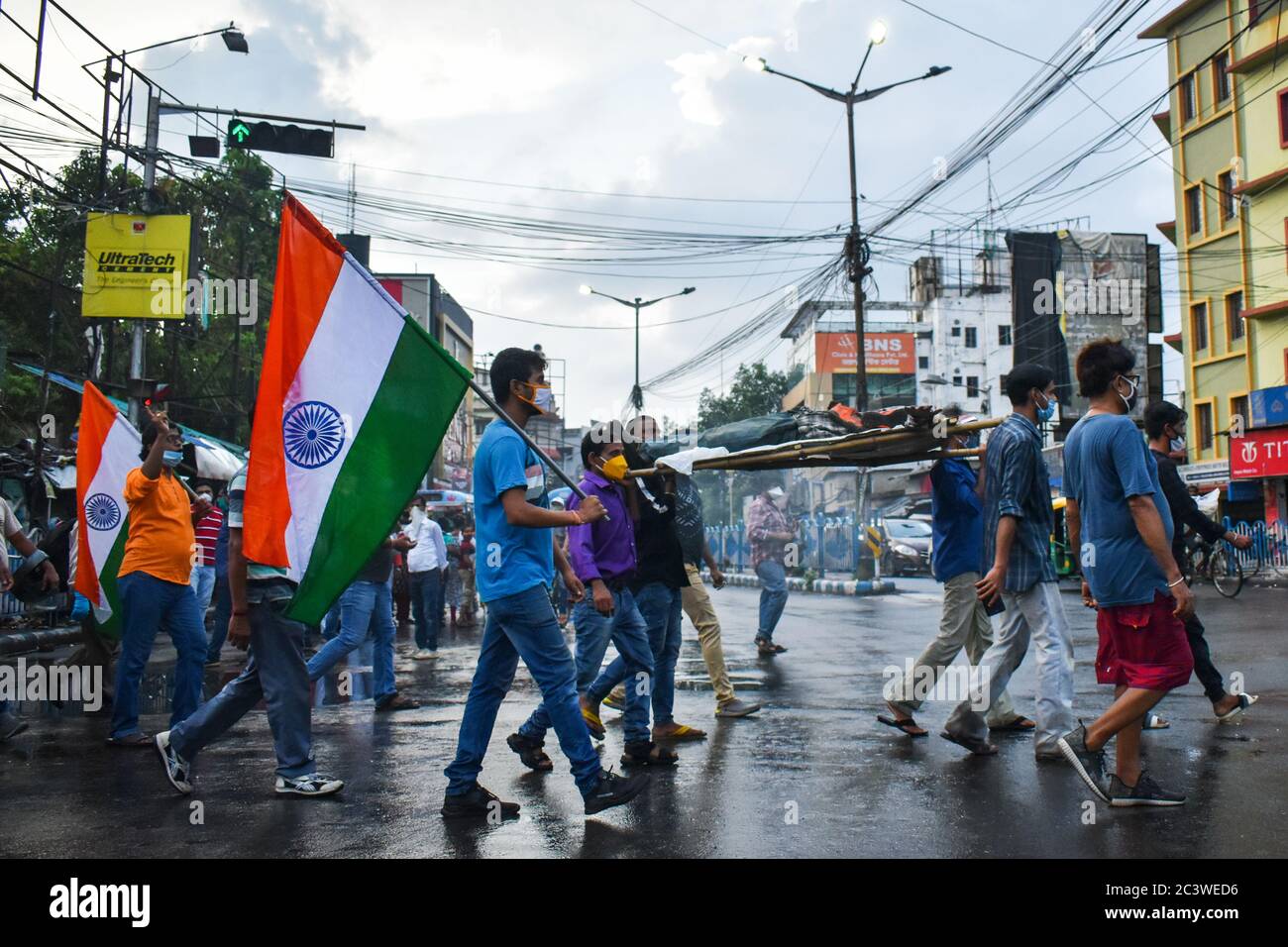Bharatiya janata yuva morcha hires stock photography and images Alamy