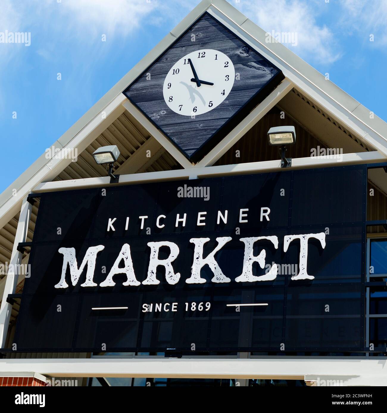 The Kitchener Farmer's Market. Kitchener Ontario Canada Stock Photo Alamy