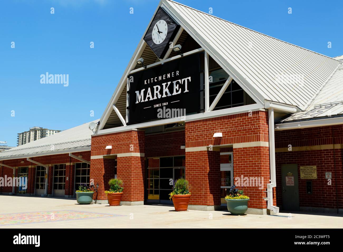 The Kitchener Farmer's Market. Kitchener Ontario Canada Stock Photo Alamy