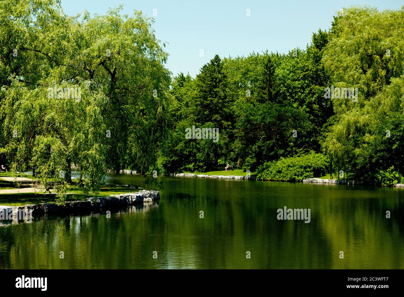 Victoria Park Kitchener Ontario Canada Stock Photo Alamy