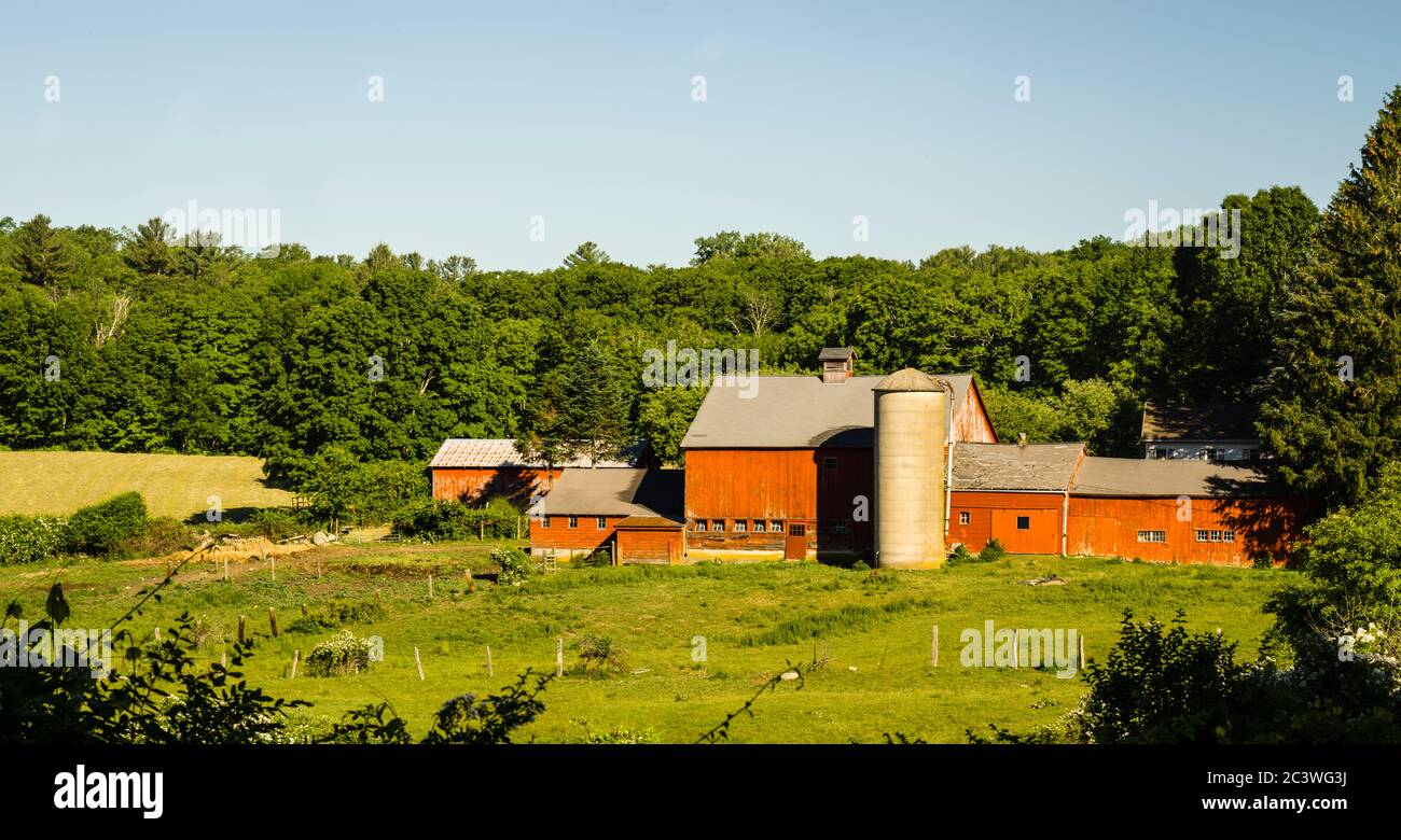Farm Cornwall, Connecticut, USA Stock Photo Alamy