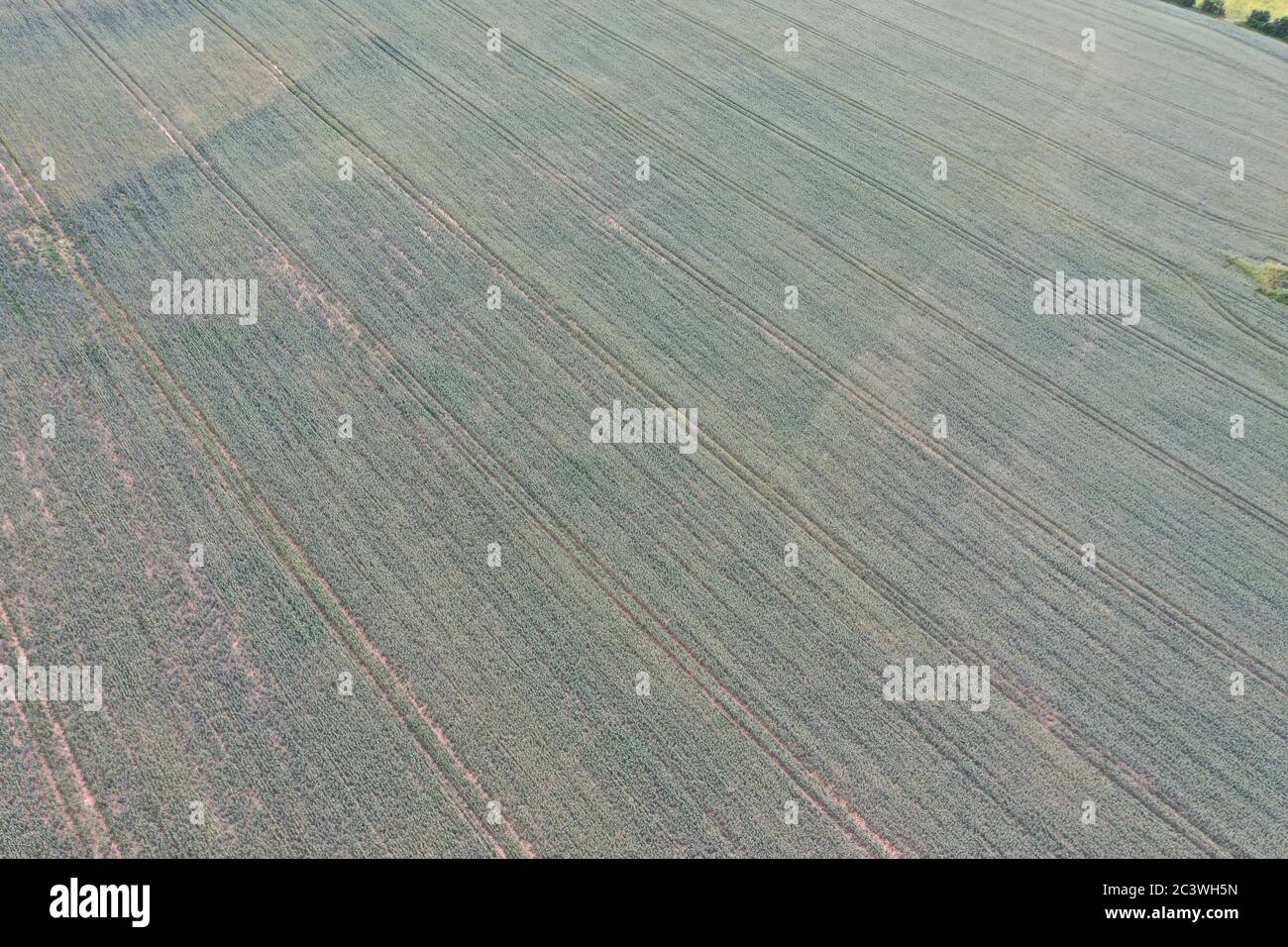 Aerial views of rolling farmland Stock Photo Alamy