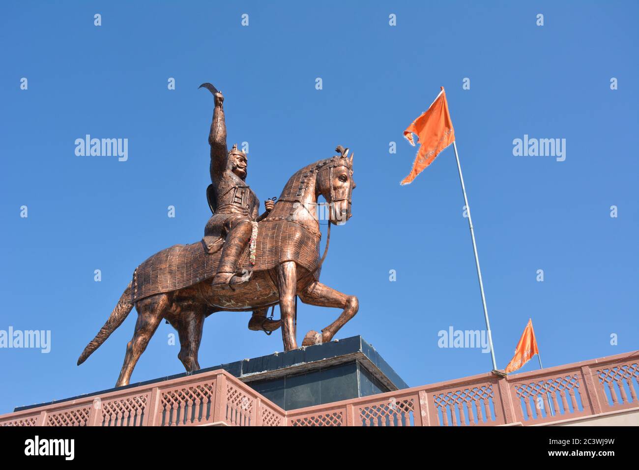 Statue of Chhatrapati Shivaji Maharaj Stock Photo Alamy