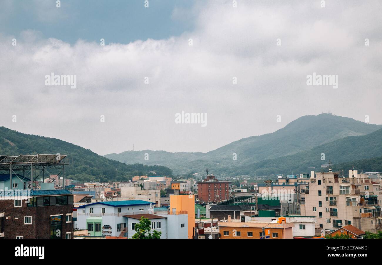 Ganghwa island city panorama view in Incheon, Korea Stock Photo