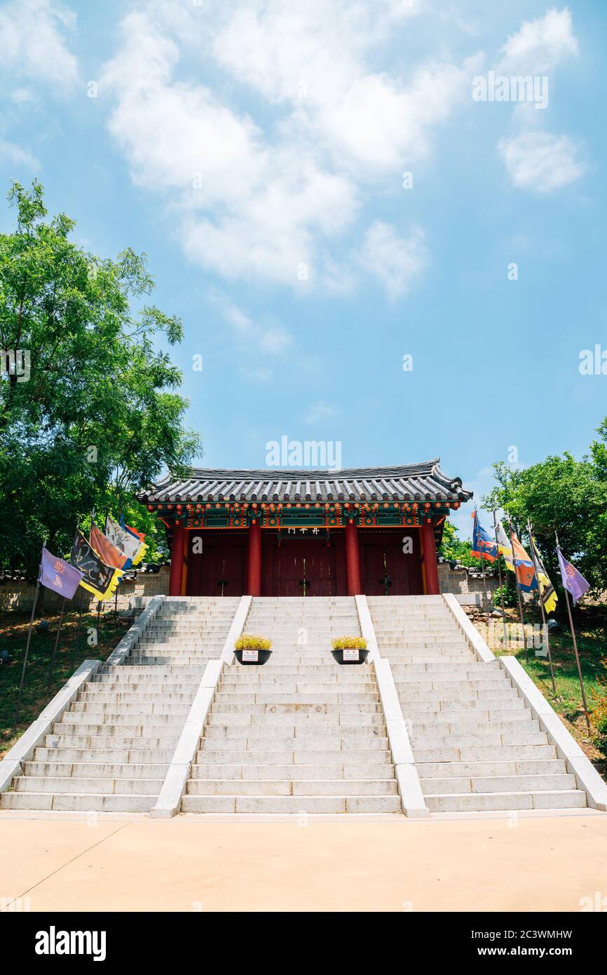 Ganghwa island Goryeogung Palace Site in Incheon, Korea Stock Photo