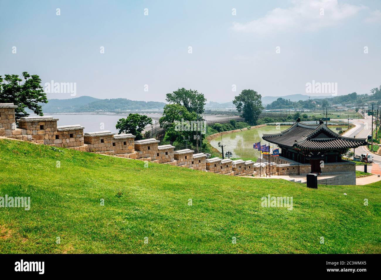 Ganghwa island Wolgotjin Fort in Incheon, Korea Stock Photo