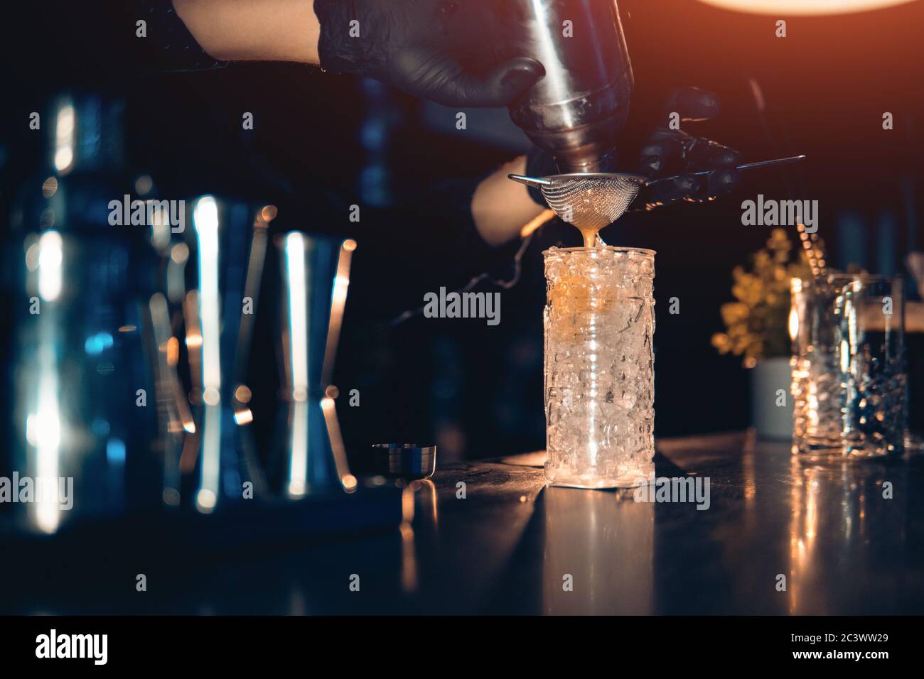 Birds Singing Words Zombie Cocktail Glass Set main image 0