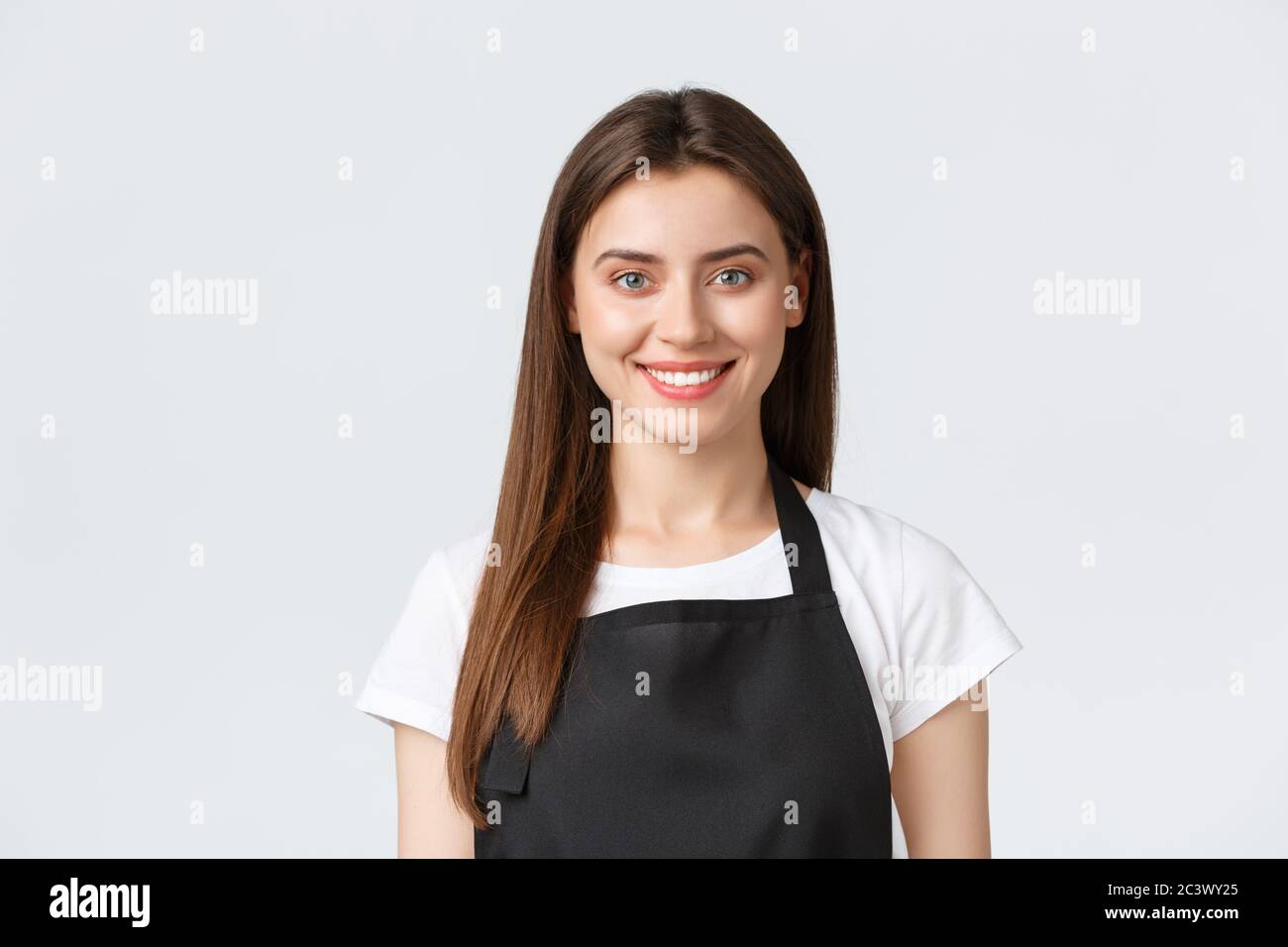 Employees, job employment, small business and coffee shop concept