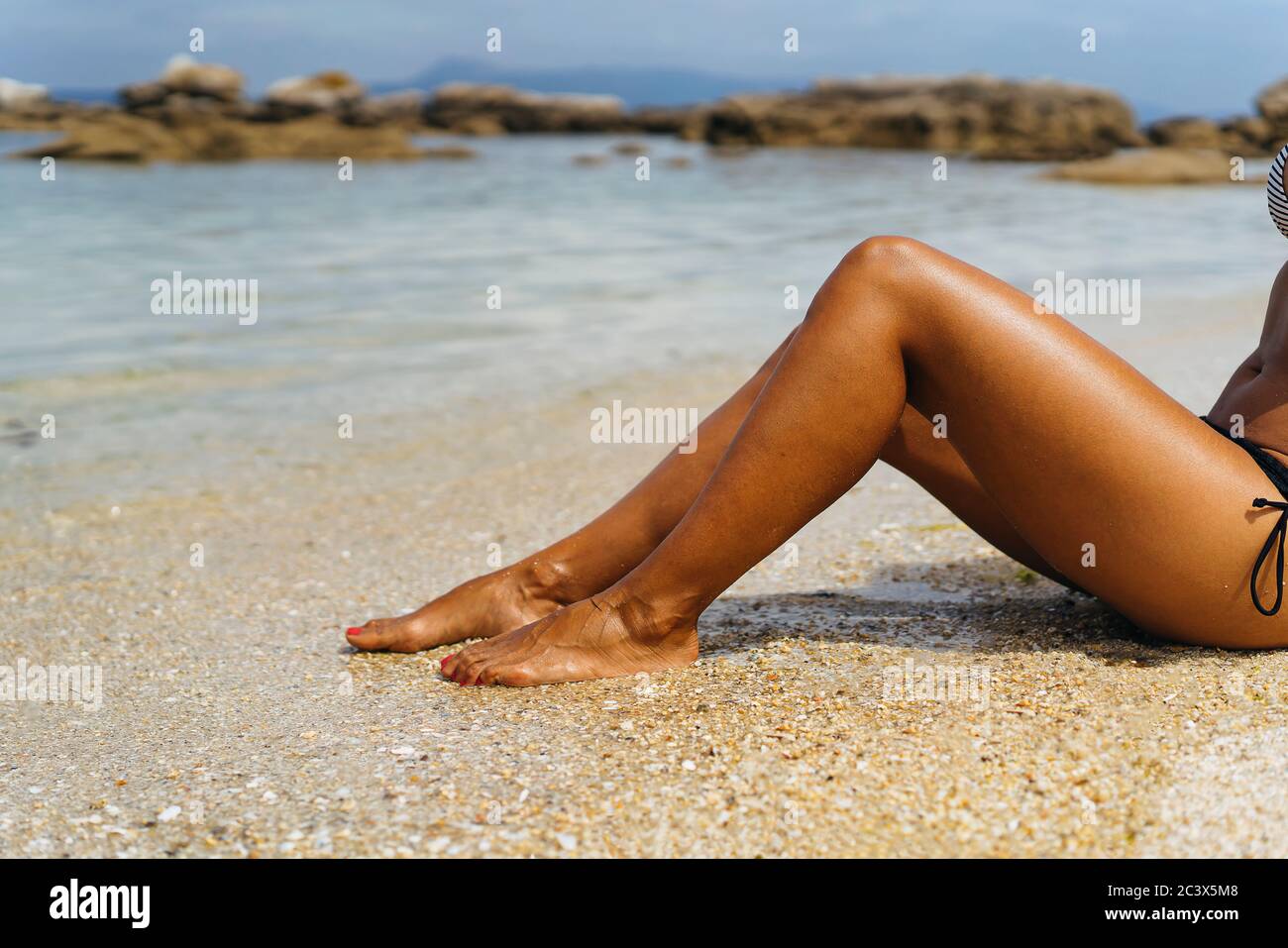 Tan Teen Legs