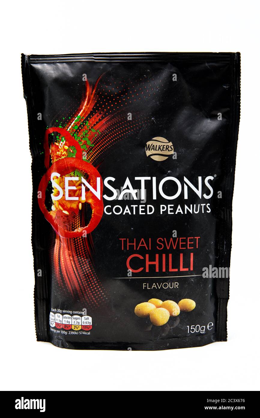 sensations thai sweet chilli coated peanuts