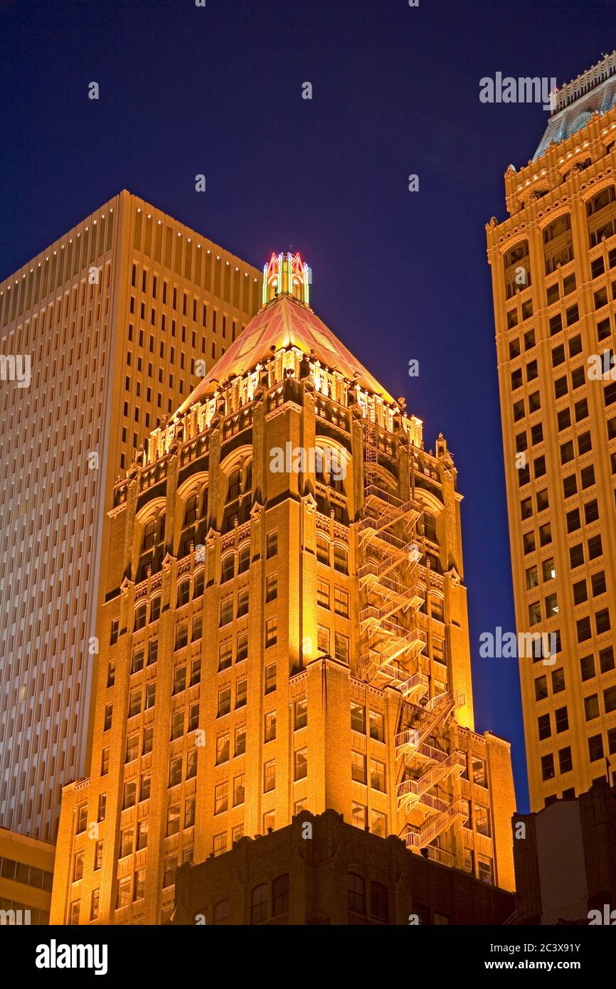 Downtown Tulsa, Oklahoma, USA Stock Photo