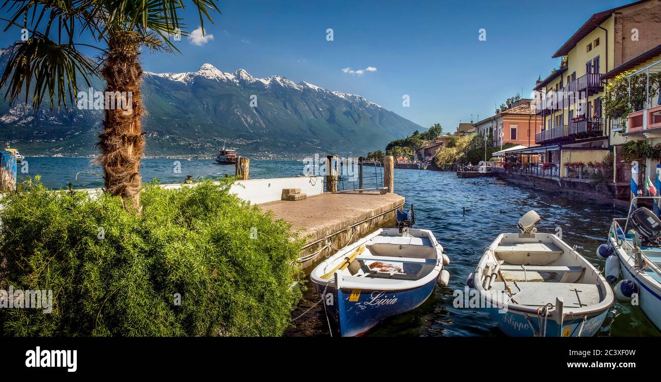 Limone harbour hi-res stock photography and images - Alamy