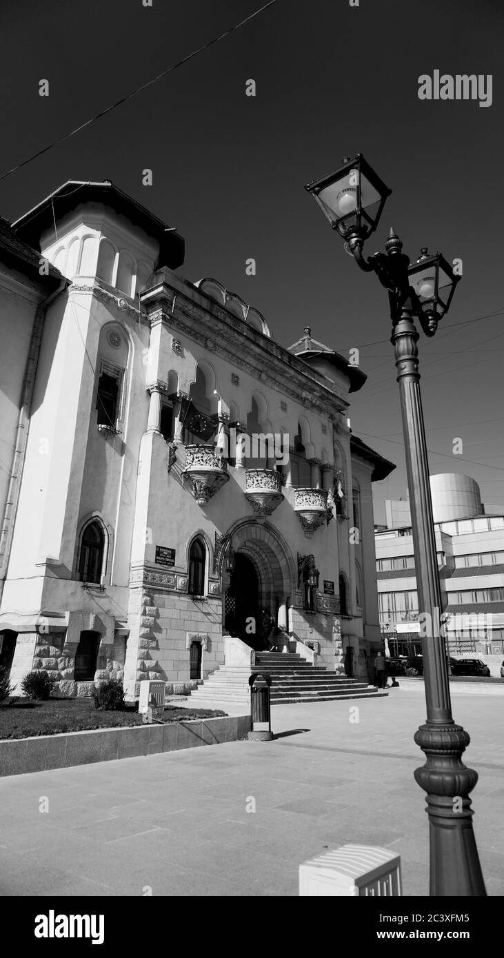 Beautiful town hall Black and White Stock Photos & Images - Alamy