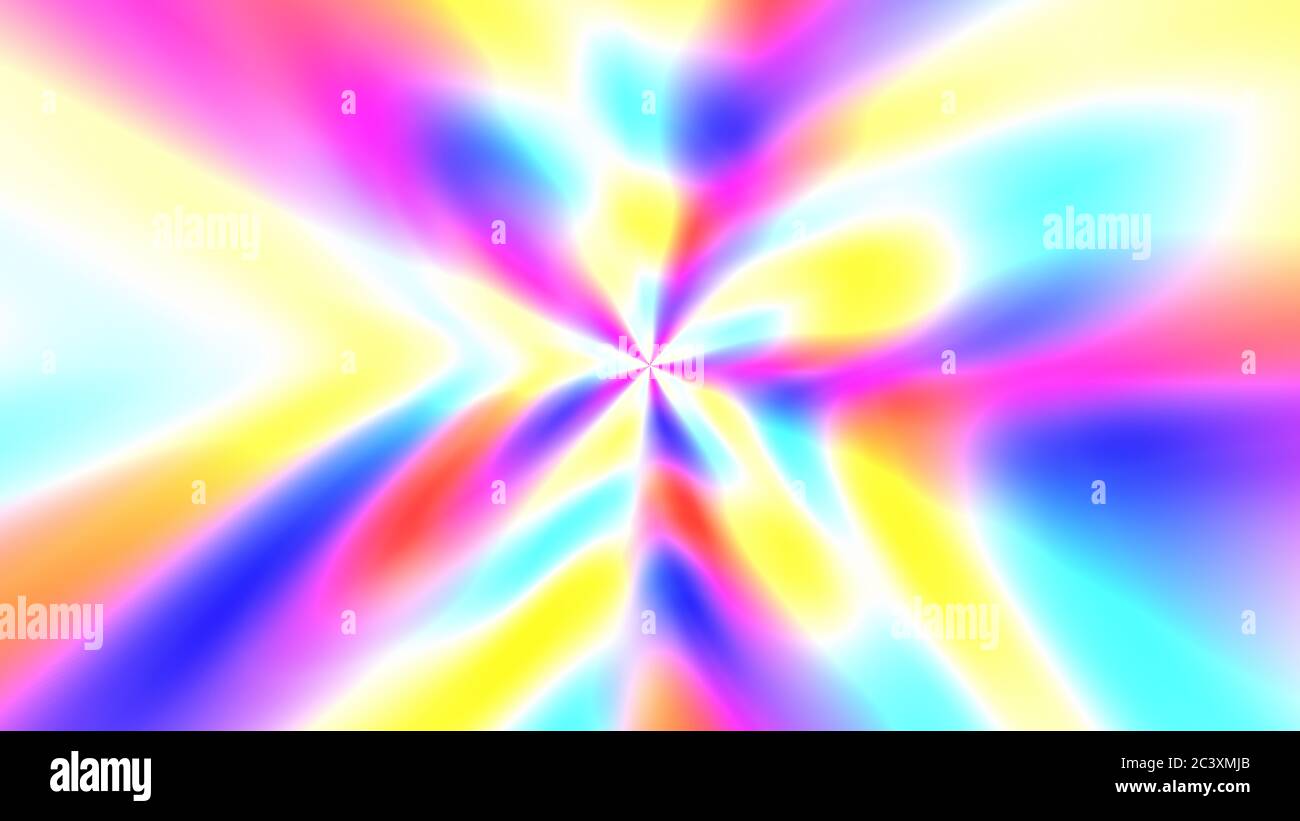 Colorful Psychedelic Pattern with Flowing Wave Graphic Effect ...