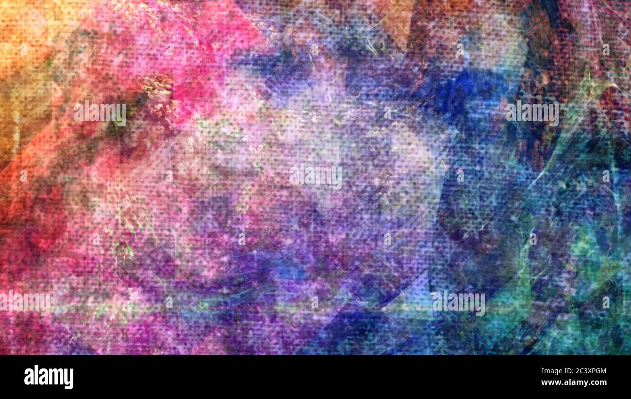 Multicolored Soft Texture with Rotating Abstract Pattern - Abstract ...