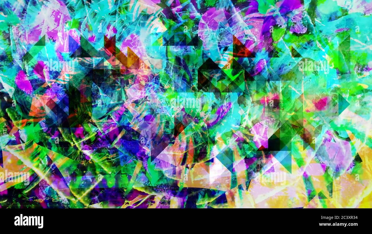 Hypnotic rotating square tunnel animation hi-res stock photography and ...