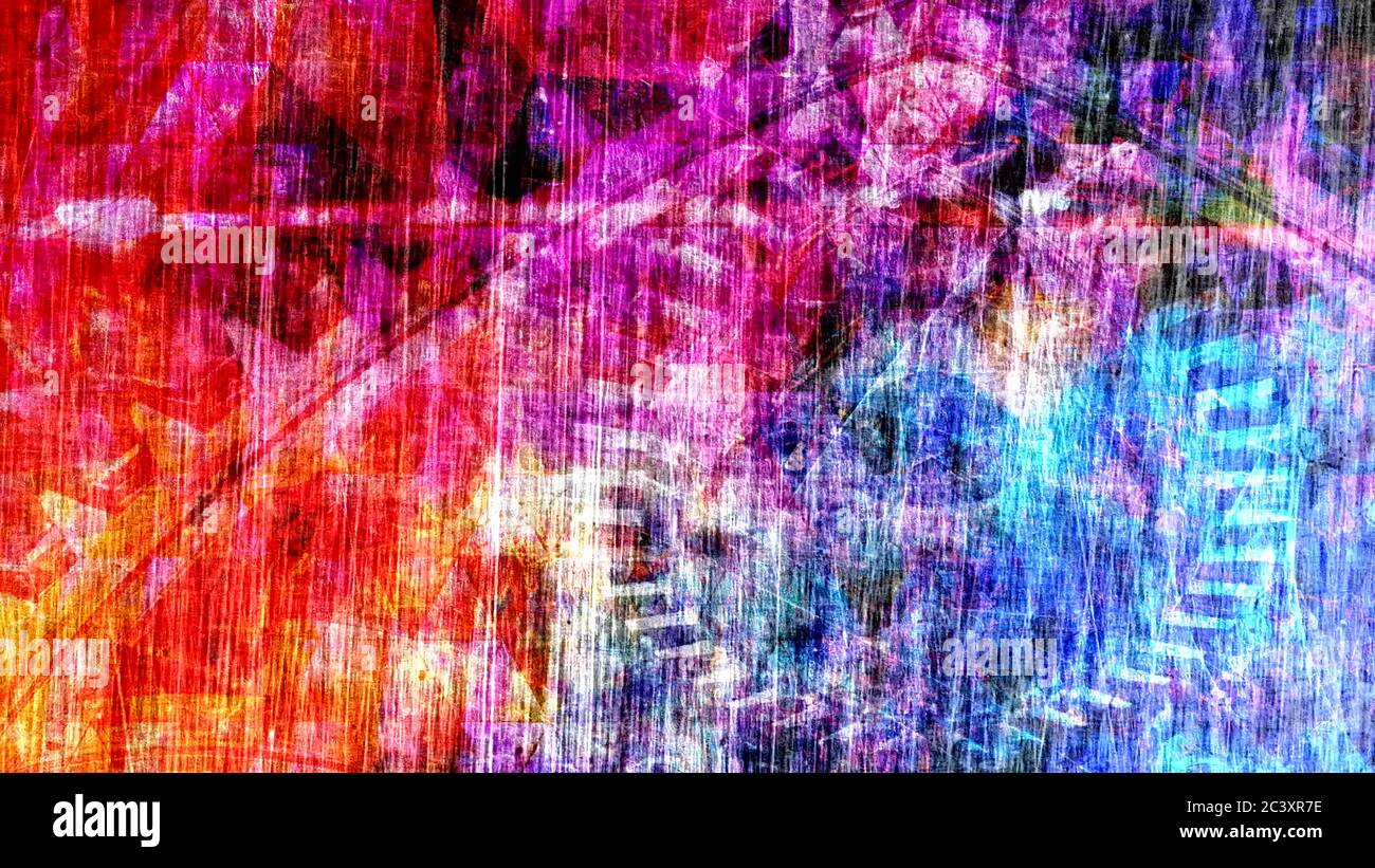 Abstract Red and Blue Complicated Panning Texture - Abstract Background ...