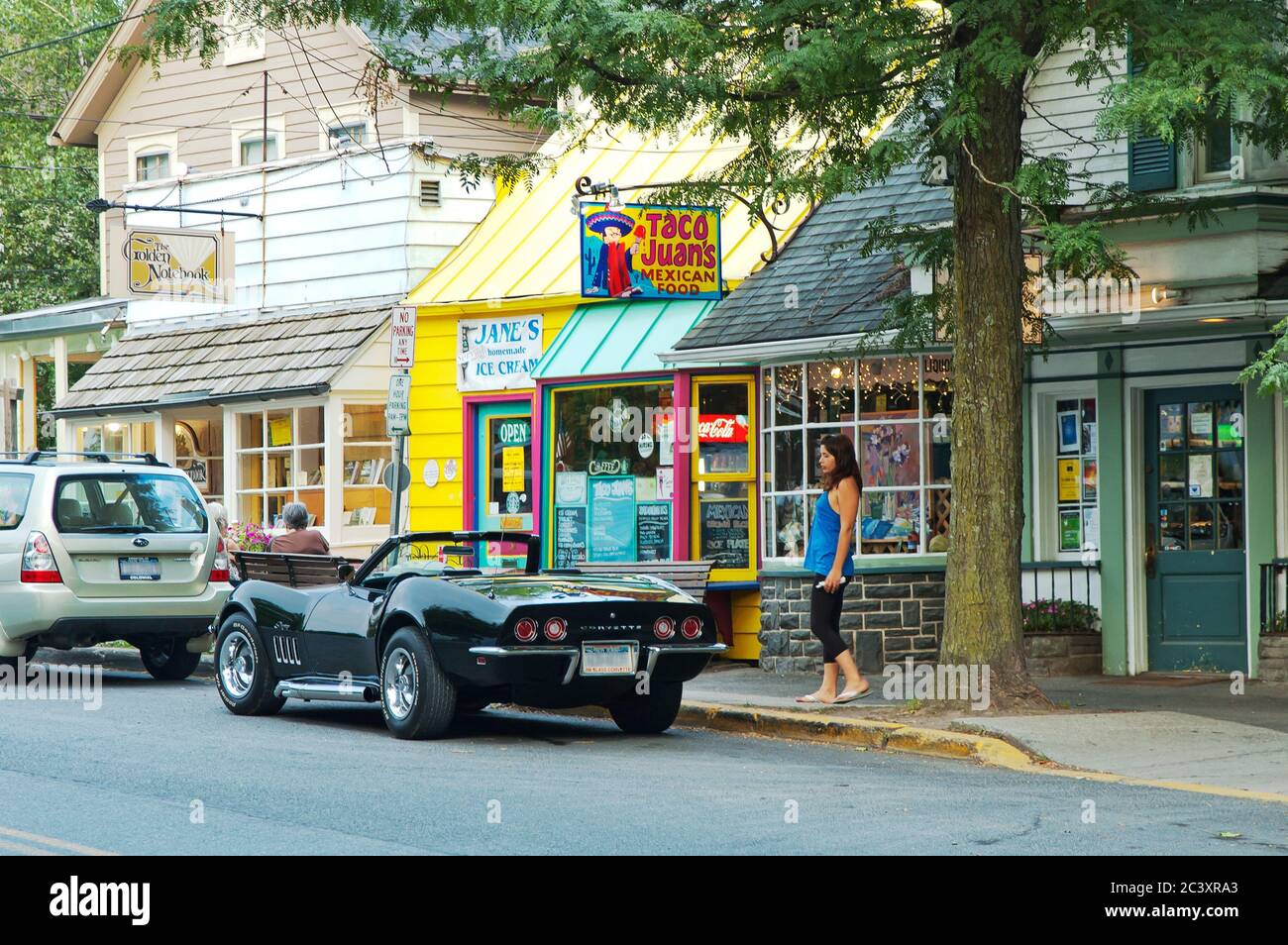 Woodstock New York Stock Photo Alamy