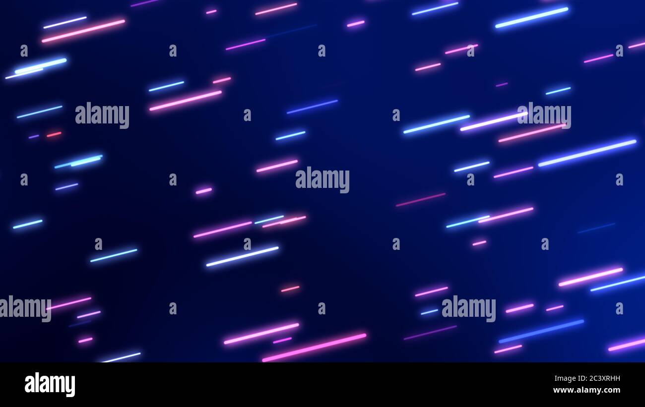 Bright neon streaks wallpaper hi-res stock photography and images - Alamy