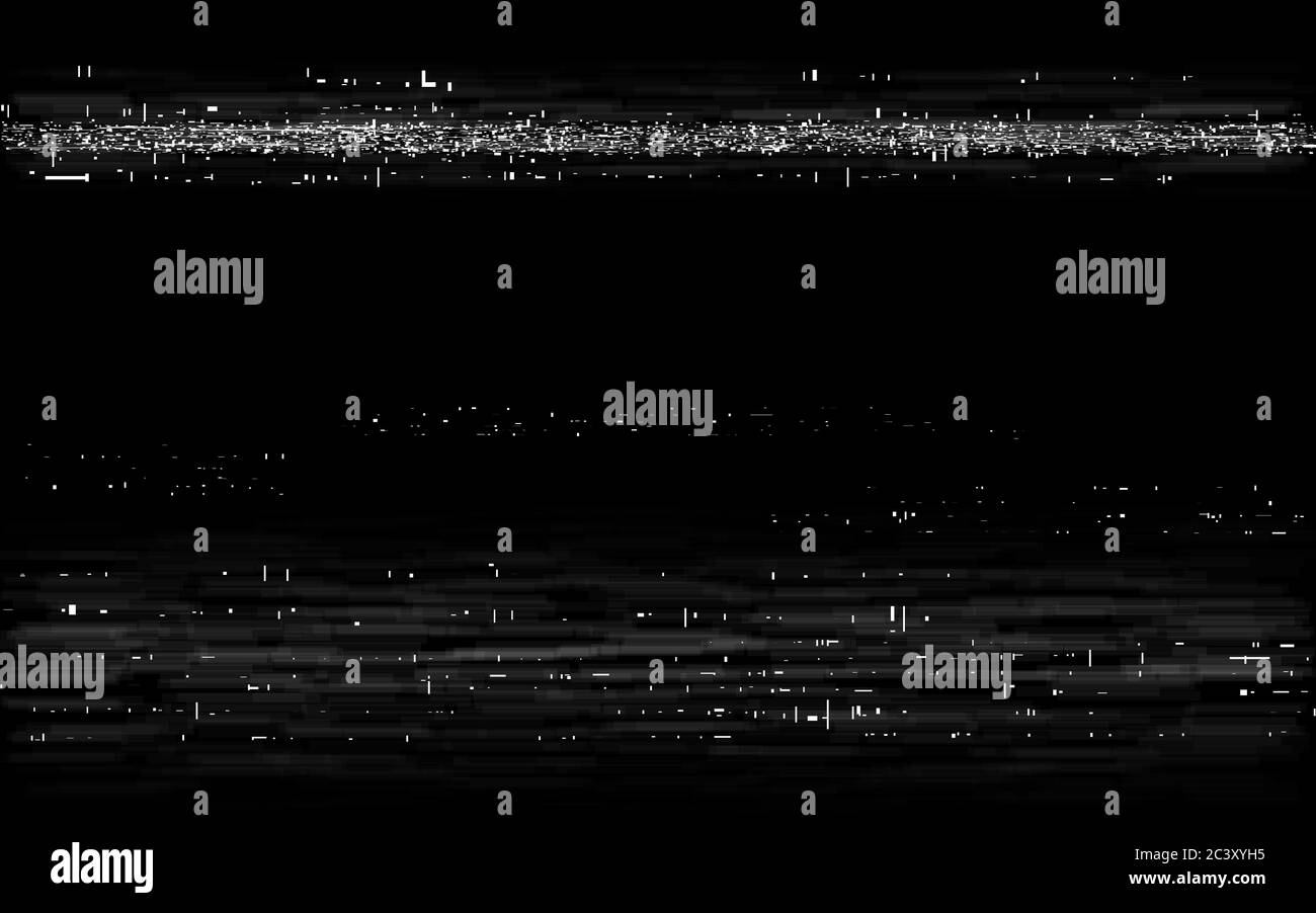 Analog glitch overlay Stock Vector Images Alamy