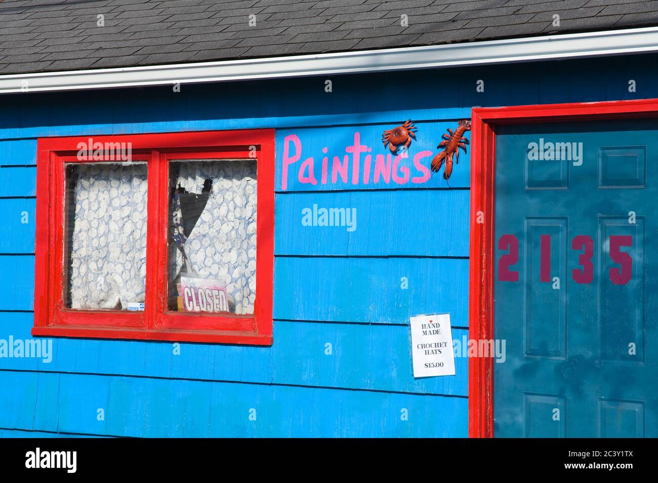 Art gallery in Seaside Stock Photo Alamy