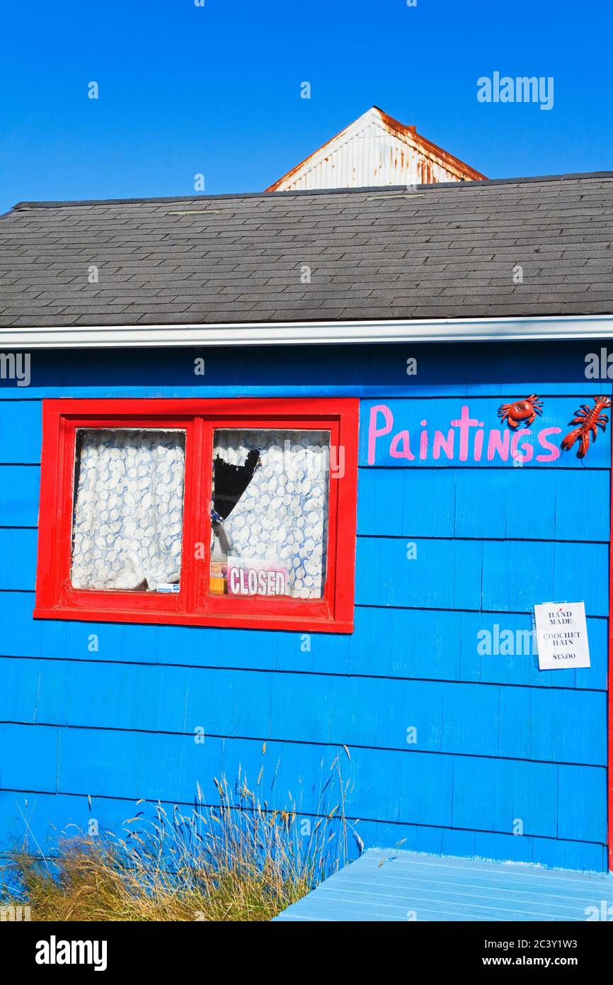 Art gallery in Seaside Stock Photo Alamy