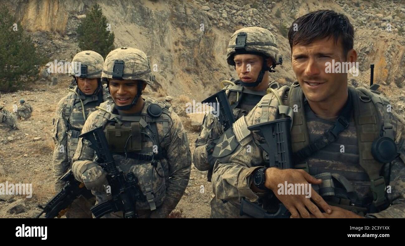 THE OUTPOST, from left, starting 2nd from left Jacob Scipio, Caleb