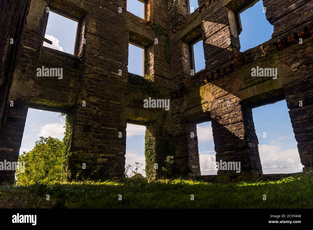 Tyrone house in Kilcolgan Ireland Stock Photo Alamy