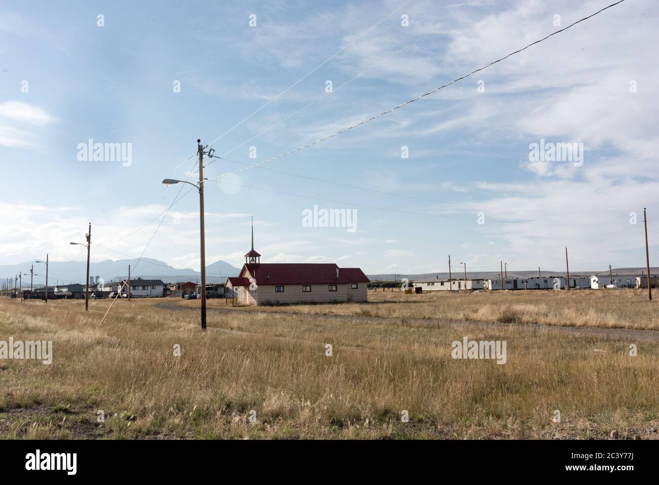 A community in the Blackfeet Indian Reservation near Browning, Montana