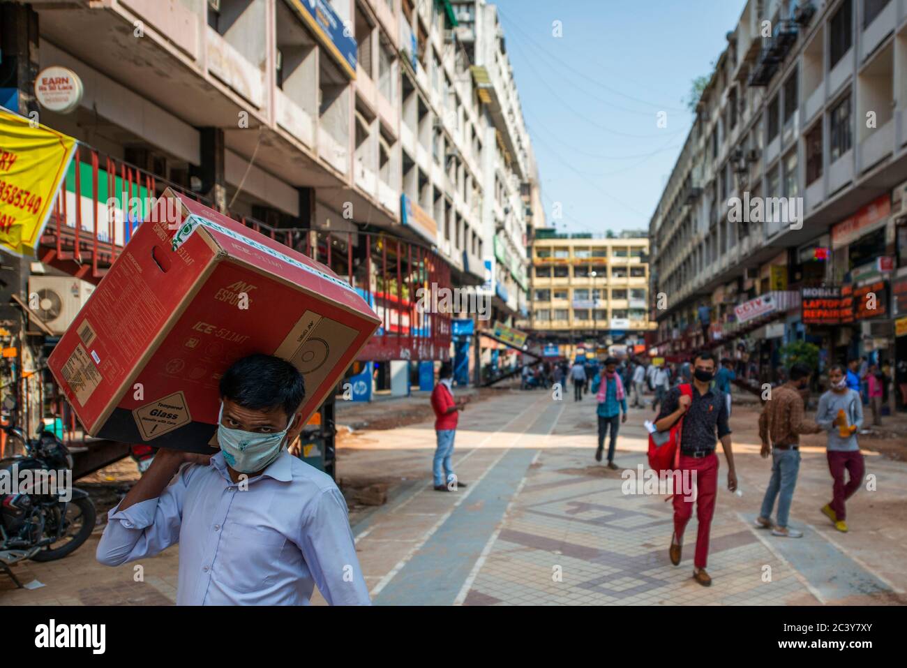 New Delhi, India. 22nd June, 2020. A glimpse of the Indian electronic