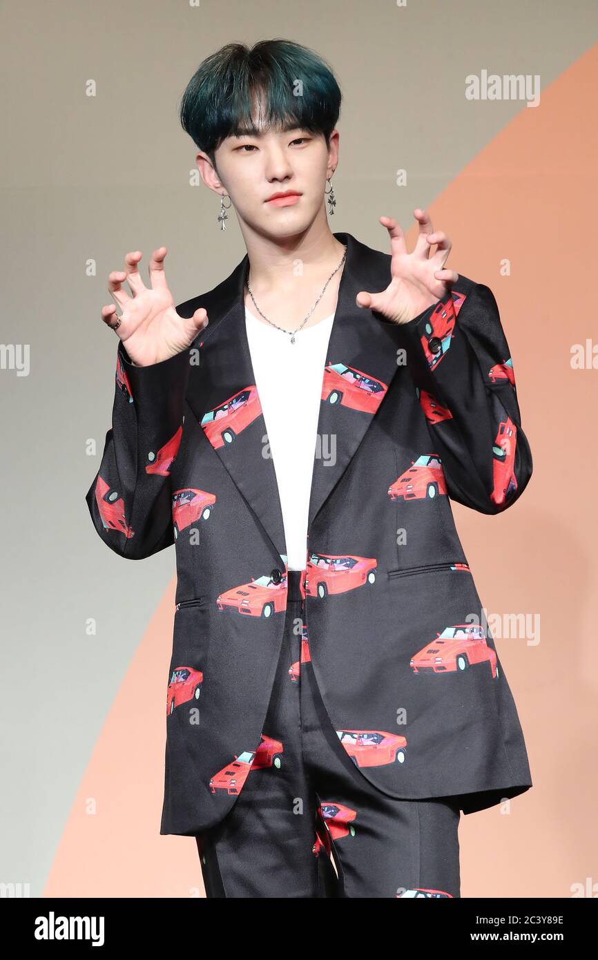 23rd June, 2020. S. Korean boy band Seventeen Hoshi, a member of K