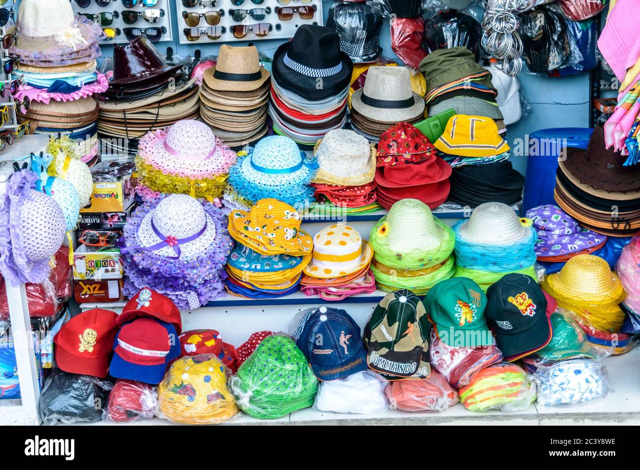 Hat shop south india hi-res stock photography and images - Alamy