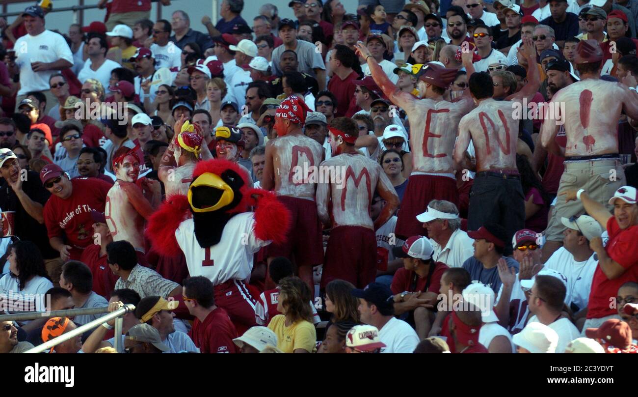 Big Red Mascot At Arizona Cardinals