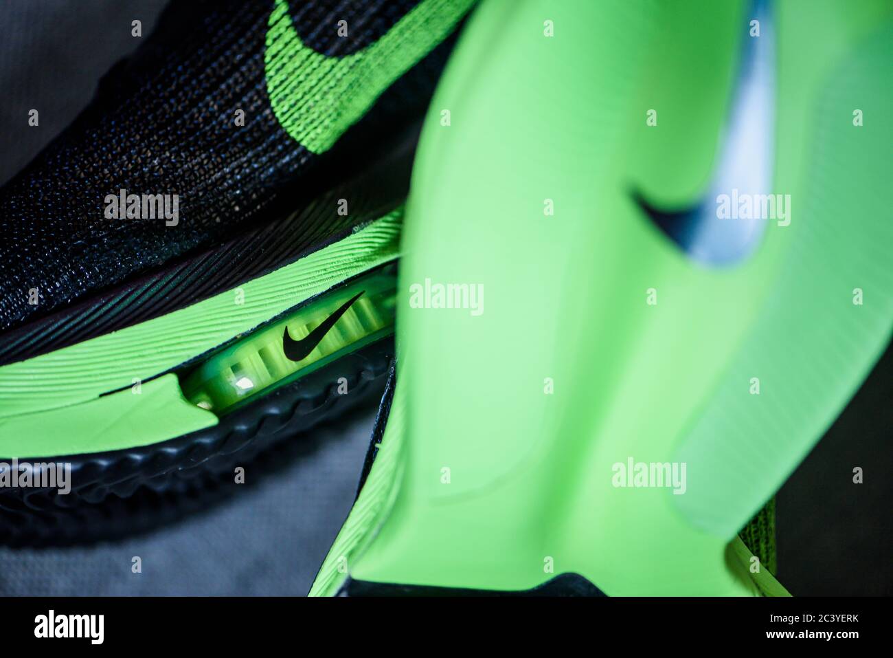 Green nike hi-res stock photography and images - Page 6 - Alamy