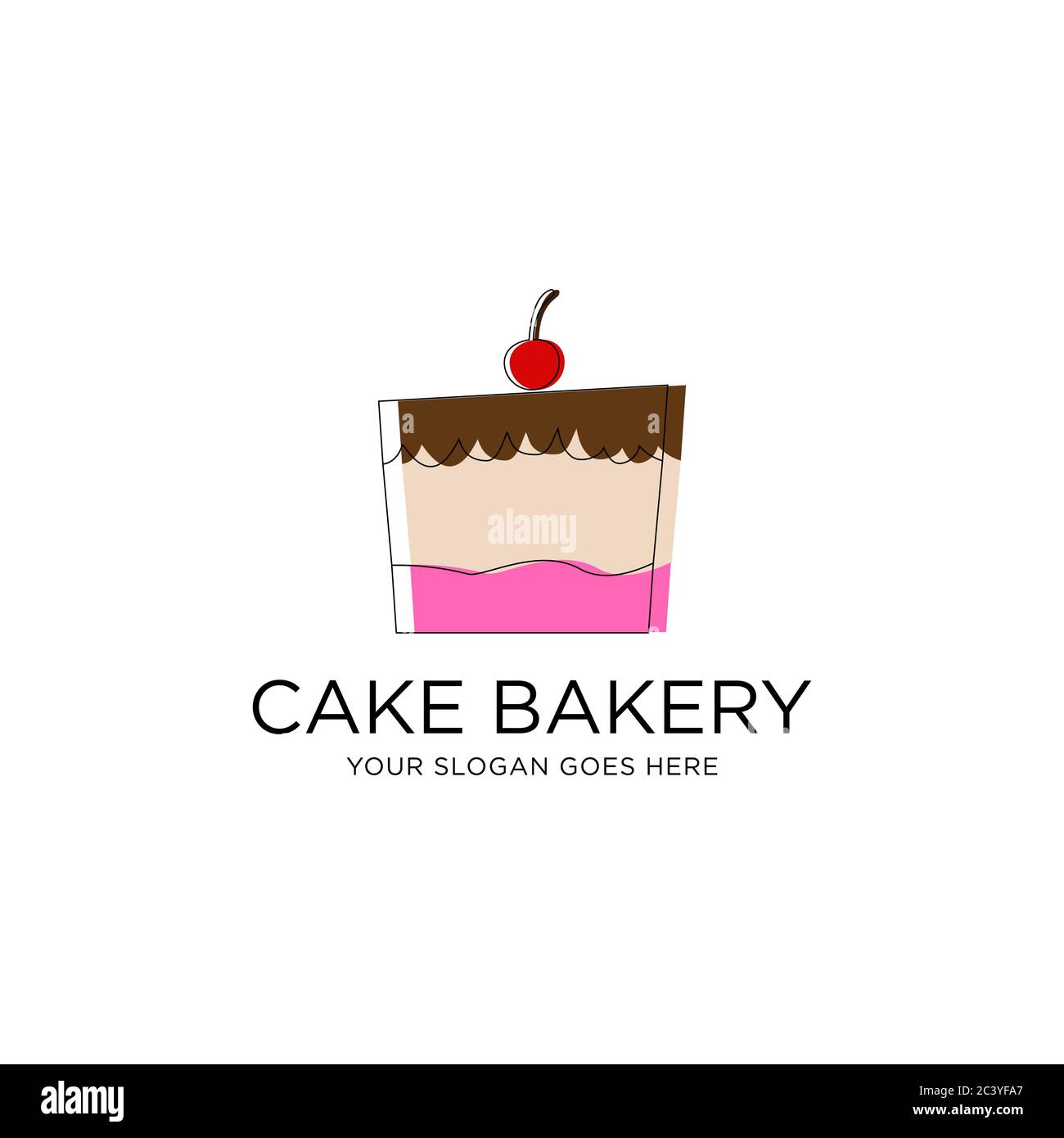 Cake Logo High Resolution Stock Photography And Images Alamy