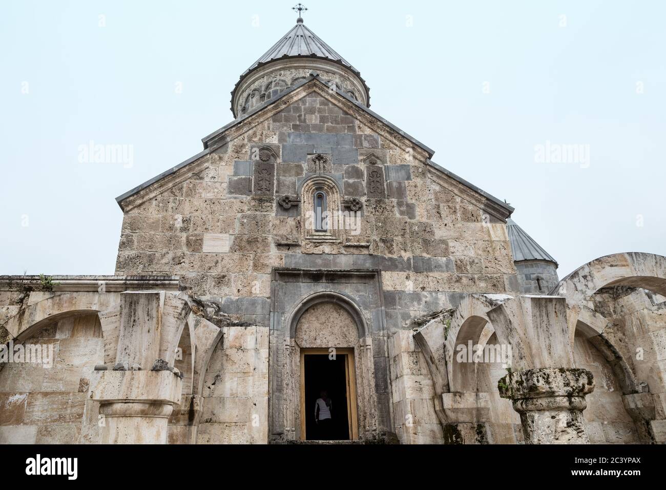 Saint Astvatsatsin Church (Holy Mother of God) Church, XIc., Haghartsin Monastery the Canyon of Hagartsin River, Dilijan, Tavush Province, Armenia Stock Photo