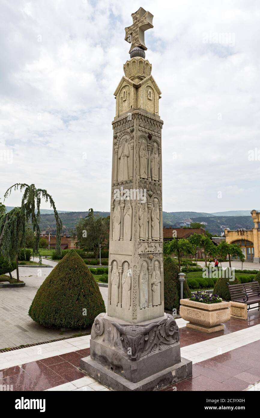 Monument, Holy Trinity Cathedral of Tbilisi aka Sameba is the main ...