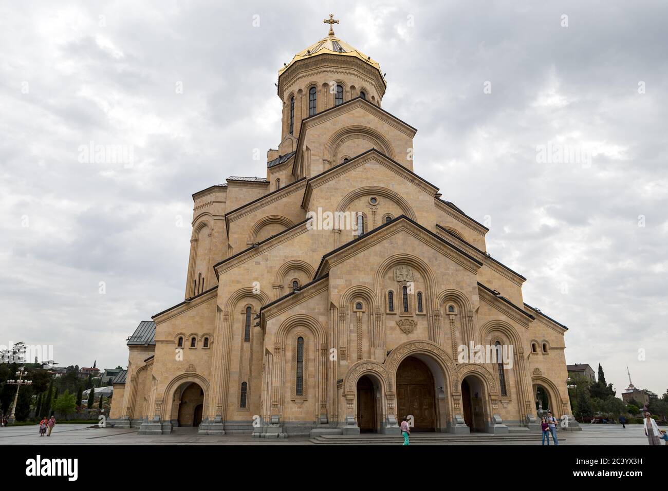 Holy Trinity Cathedral of Tbilisi aka Sameba is the main cathedral of ...