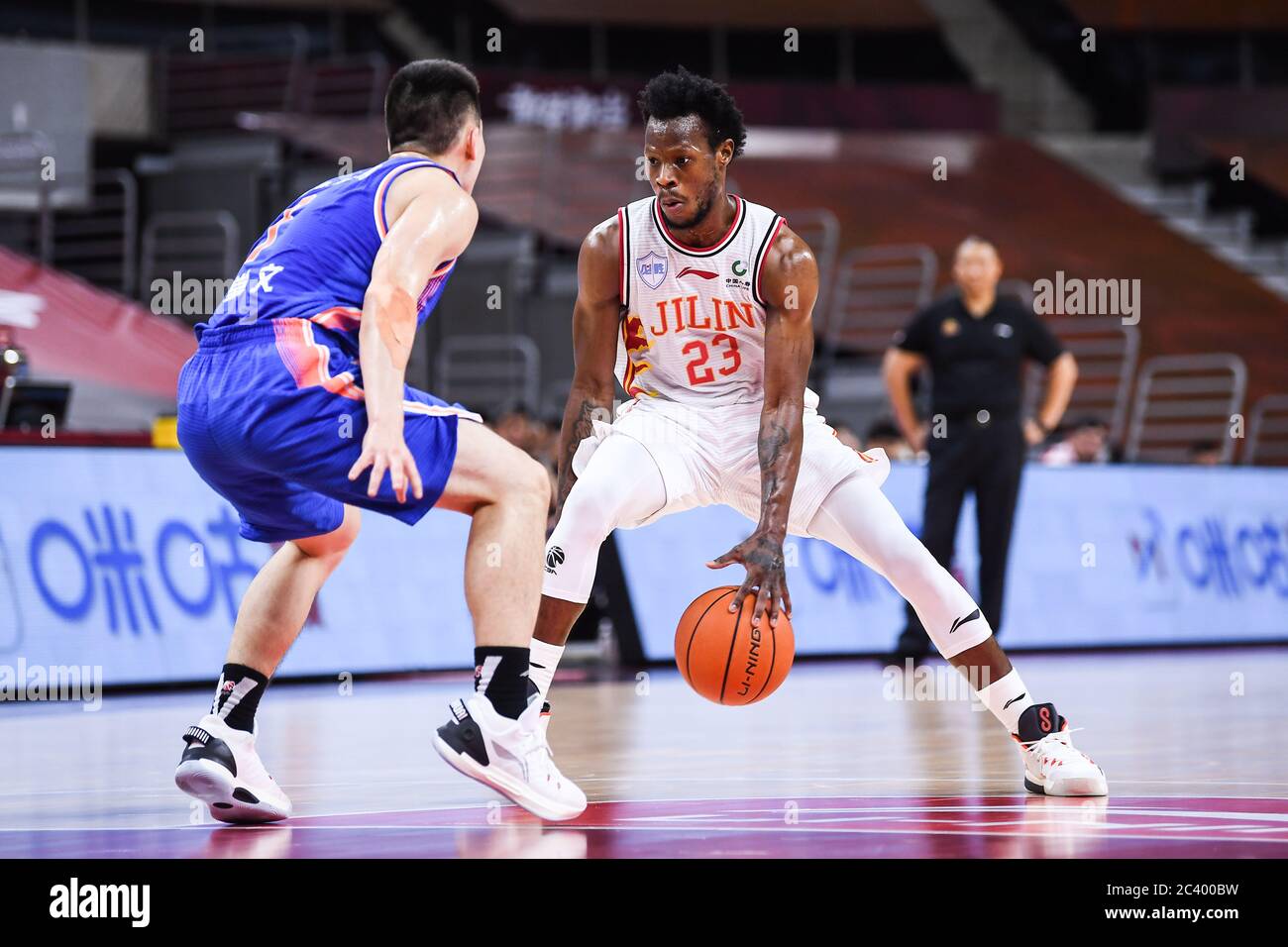 American professional basketball player Sean Hill Jr. of Jilin