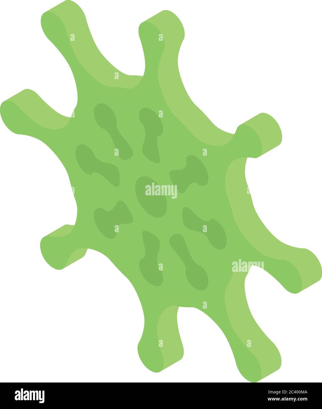 Nanotechnology icon, isometric style Stock Vector