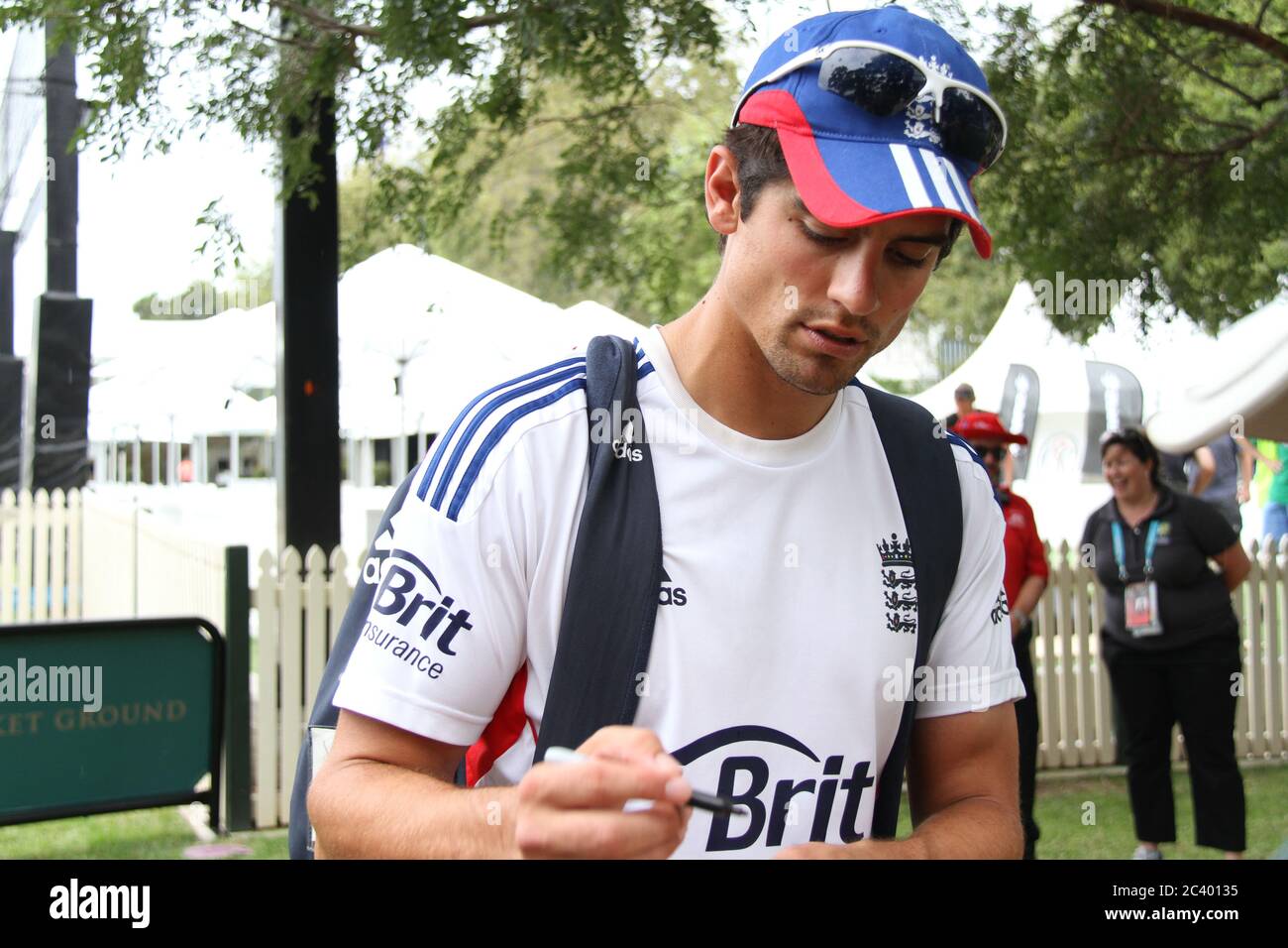 England Cricket Captain Alastair Cook 
