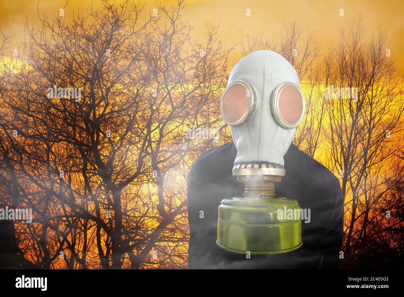 Pollution. Stock Photo