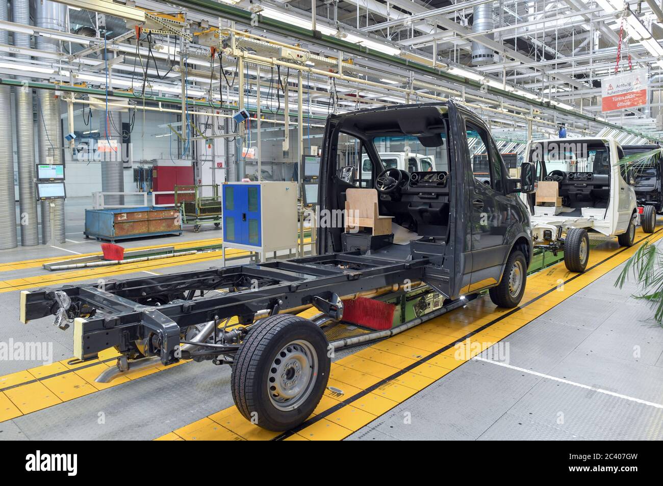 Ludwigsfelde, Germany. 22nd June, 2020. The Sprinter commercial vehicle ...