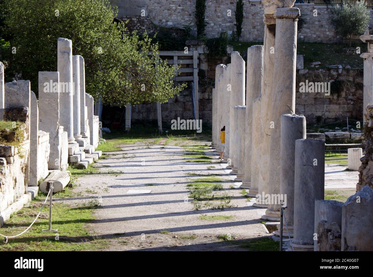 Greek ruins sun with shadows hires stock photography and images Alamy