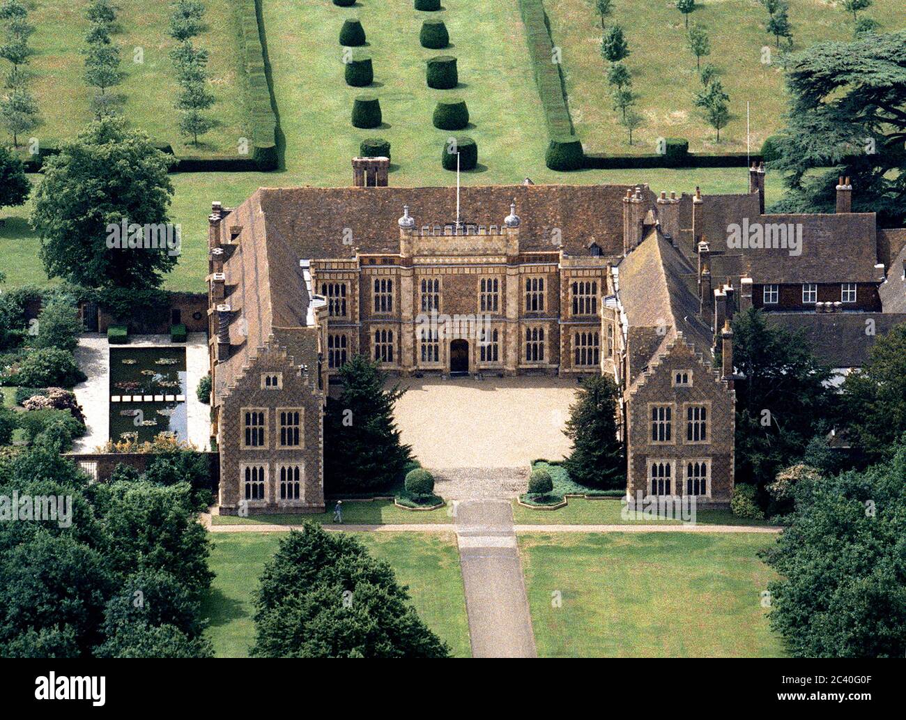 Sutton Place Near Guildford Surrey England Former Home Of Billionaire Jean Paul Getty And Now Owned By A Russian Billionaire Stock Photo Alamy