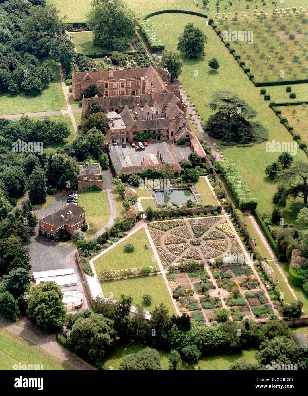 Sutton Place Near Guildford Surrey England Former Home Of Billionaire Jean Paul Getty And Now Owned By A Russian Billionaire Stock Photo Alamy