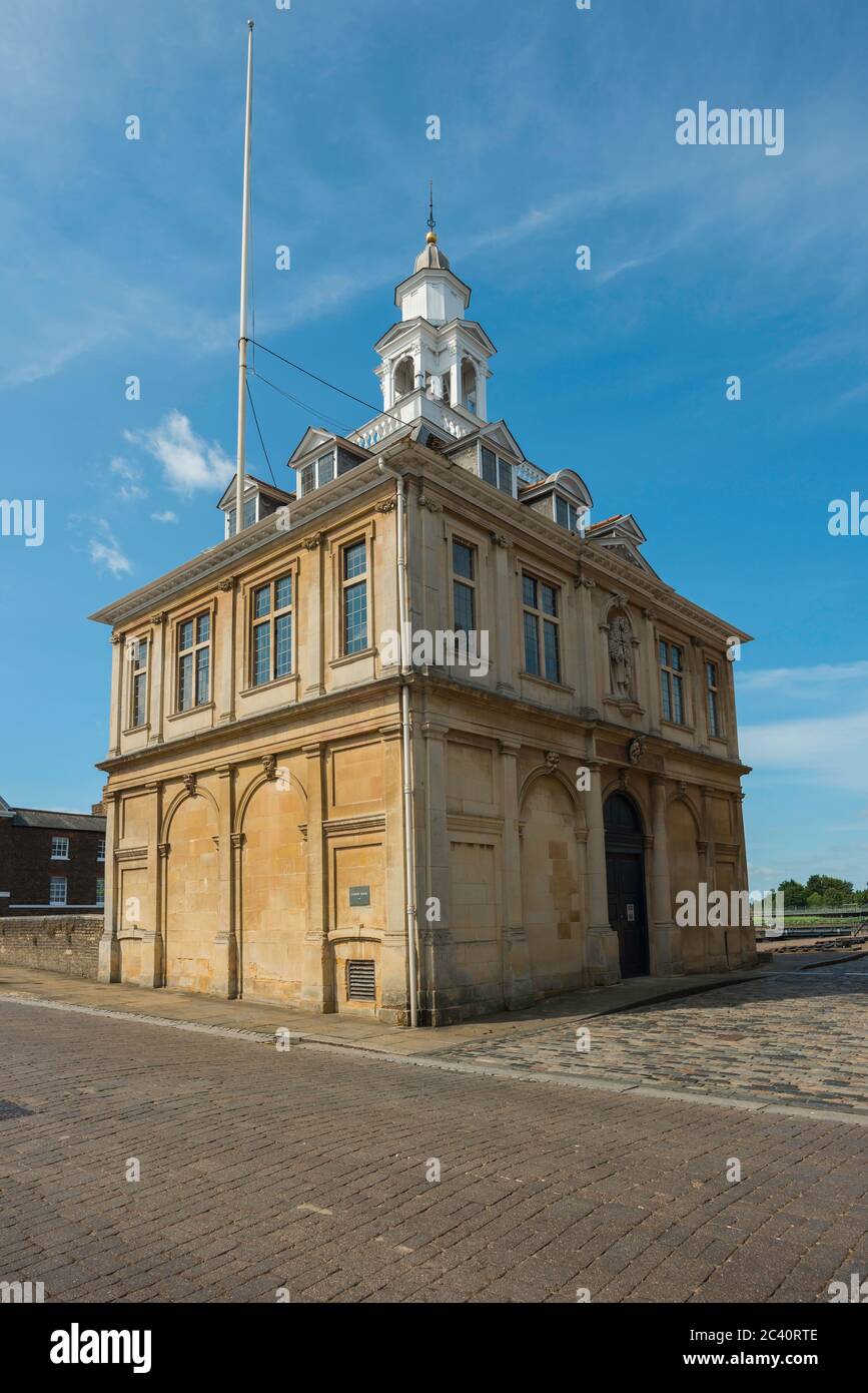 Custom House Kings Lynn, the northeast corner of a 17th Century Custom