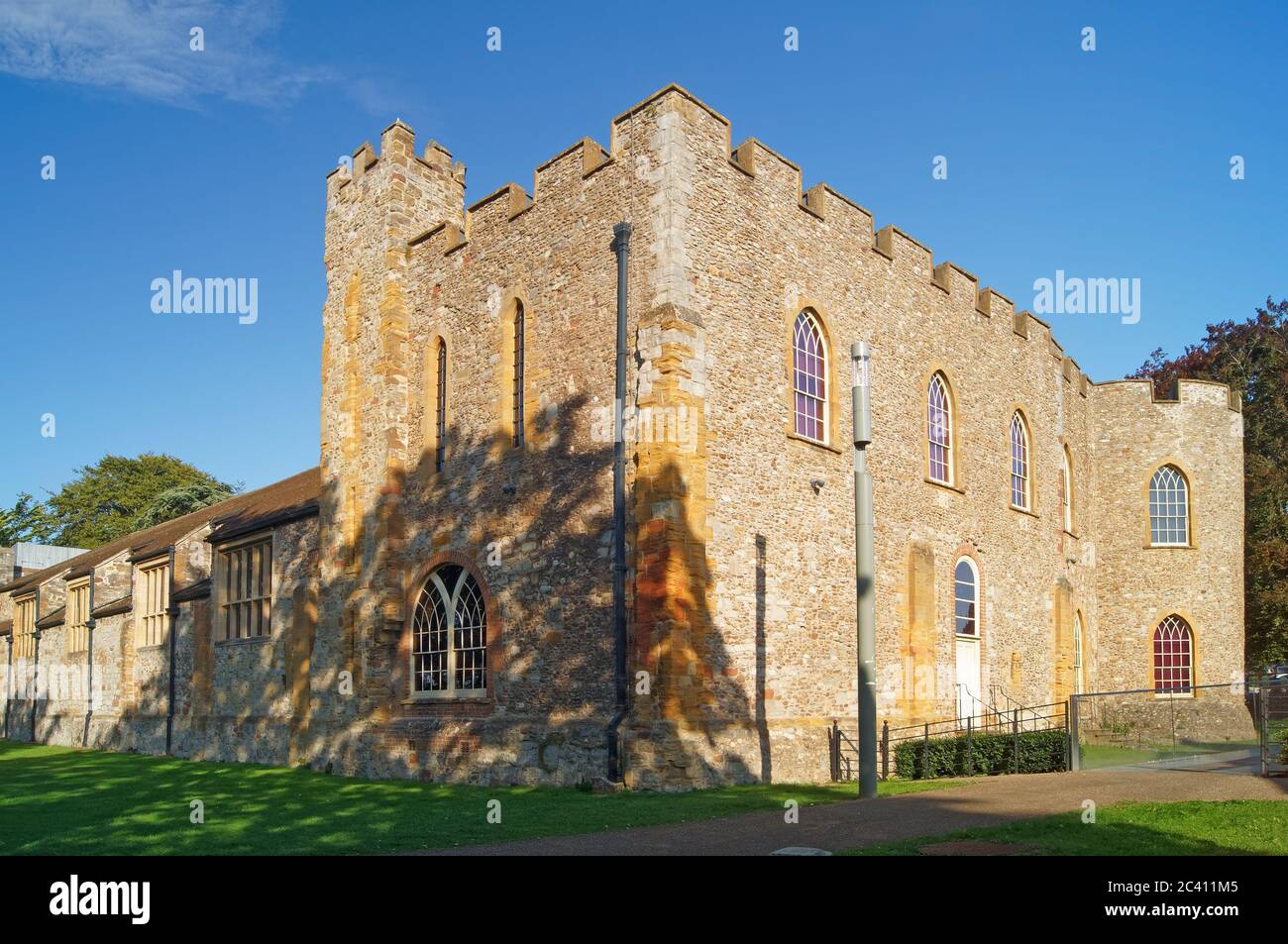 UK,Somerset,Taunton Castle Stock Photo