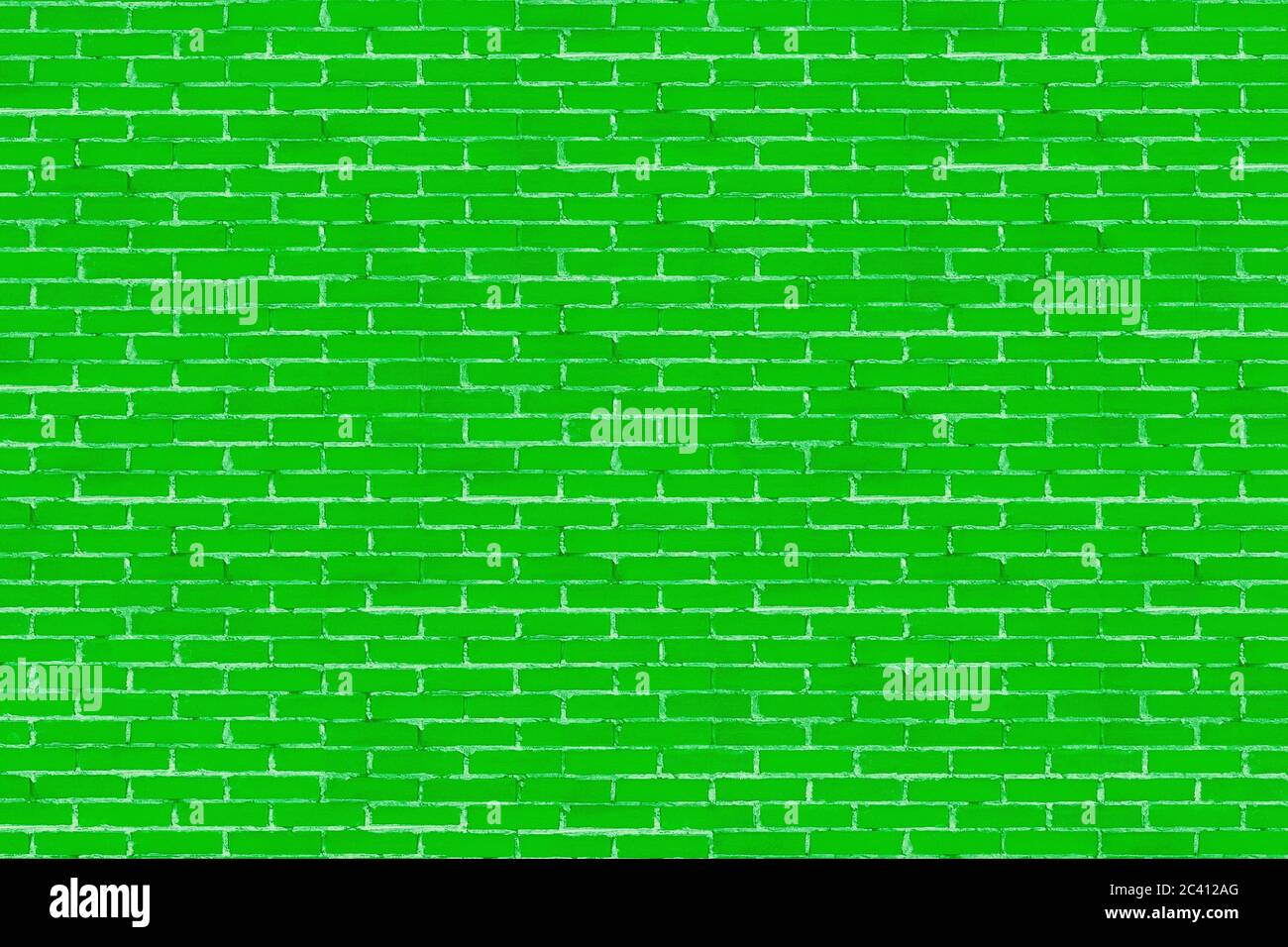 Green Brick Wall Background Texture extreme closeup Stock Photo - Alamy